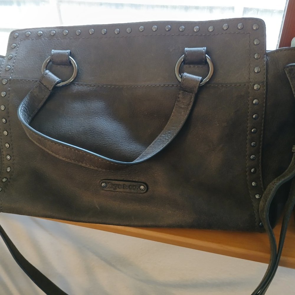 NWT Frye studded satchel